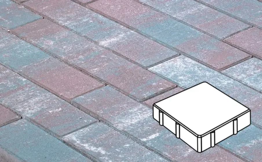 Тротуарная плитка Квадрат 150×150×60 мм, Натур, фото 2