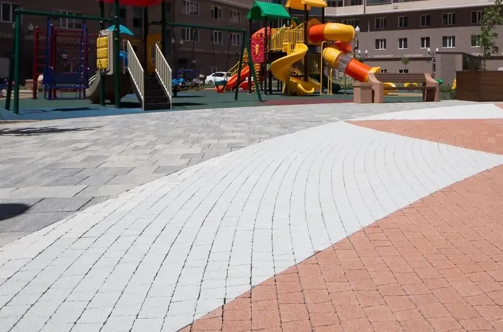 Тротуарная плитка Антик Гранит Белый, фото 6