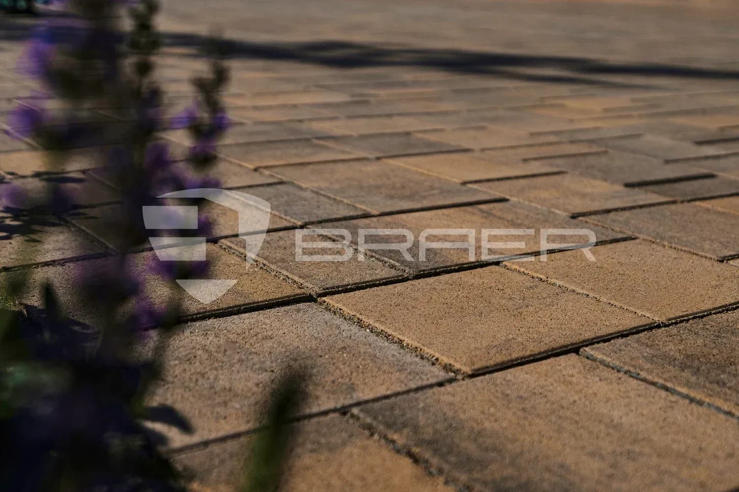 Тротуарная плитка Старый город Ландхаус, Color Mix Каштан, 60 мм, фото 4