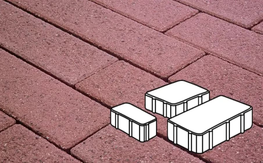 Тротуарная плитка Новый город 240×160; 160×160; 80×160 мм, Гранит Сити Ferro, фото 2