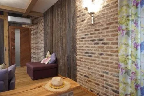 Искусственный камень Брюгге Брик 319-40, бежевый, фото 6
