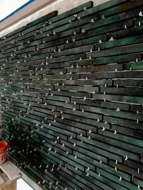 Плитка ручной формовки Exclusive, бирюзовый, 250×65×20 мм, фото 2