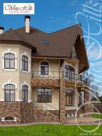 Искусственный камень Толедо 400-10, бежевый, фото 13