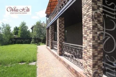 Угловой элемент Алтен Брик 311-45, коричневый / бежевый / красный, фото 3