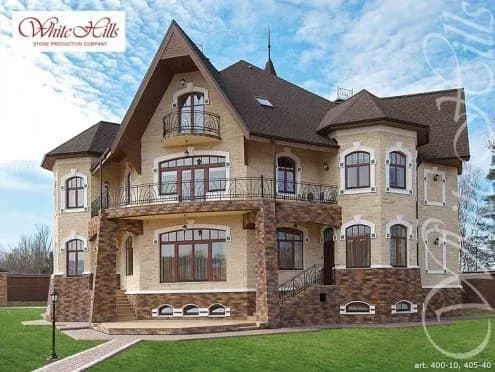 Искусственный камень Толедо 400-10, бежевый, фото 11