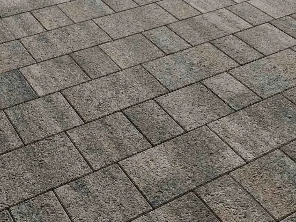 Тротуарная плитка Старый город, Листопад Старый замок, гранит на антраците, фото 5