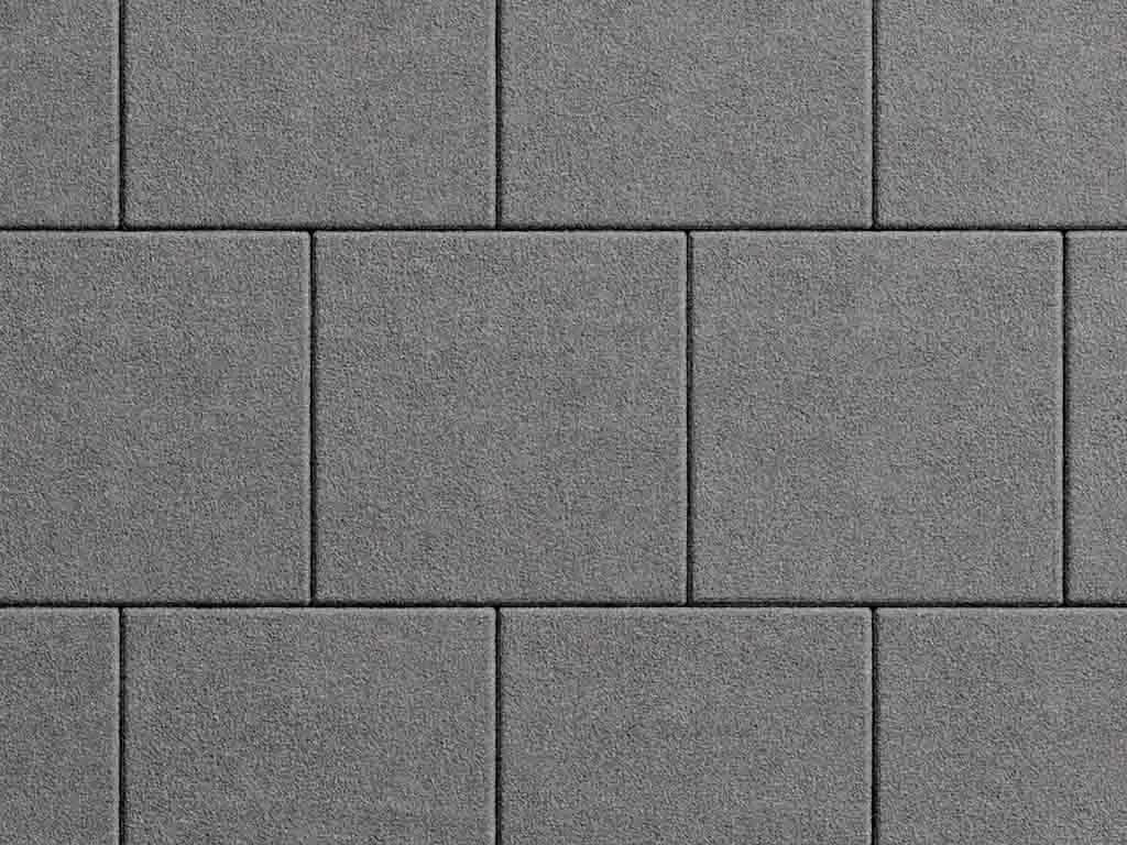 Тротуарная плитка Квадрат 300×300 мм, Серый, гранит на белом, фото 5