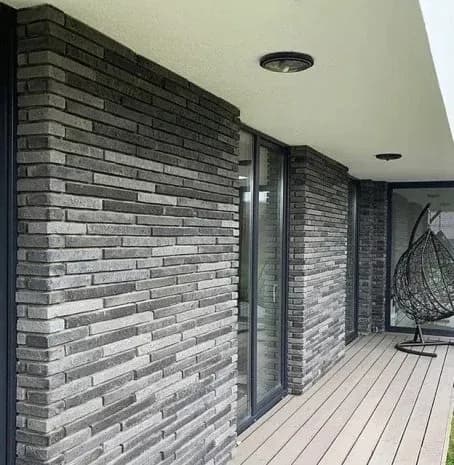 Искусственный камень Бран Брик 698-80, серый, фото 2