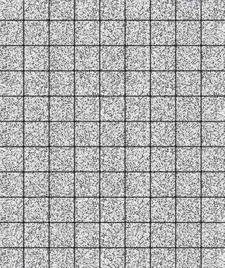 Тротуарная плитка Квадрат 100×100 мм, Стоунмикс белый с чёрным, фото 5