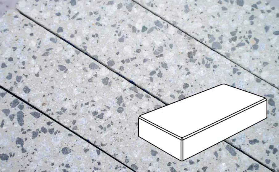 Тротуарная плитка Картано Гранде 300×200×80 мм, Гранит Сити Finerro, фото 5