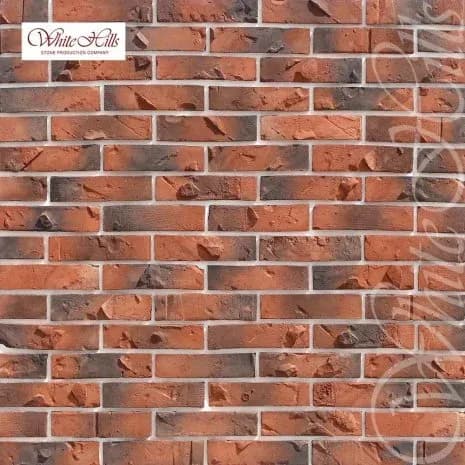 Угловой элемент Эрдинг Брик 675-75, красный / черный