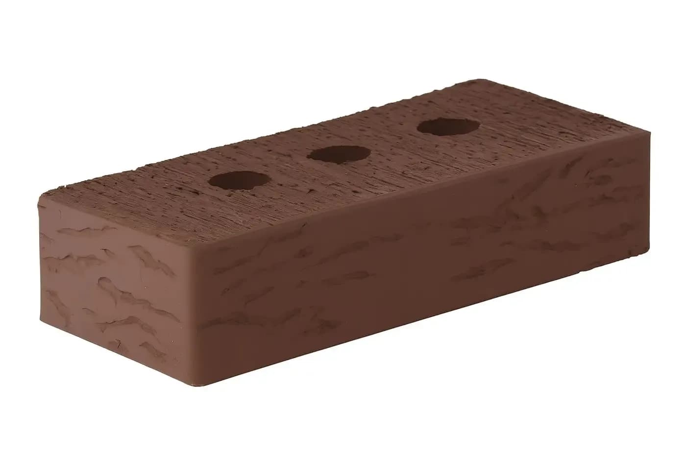 Кирпич облицовочный коричневый руст, 250×120×65 мм, фото 4