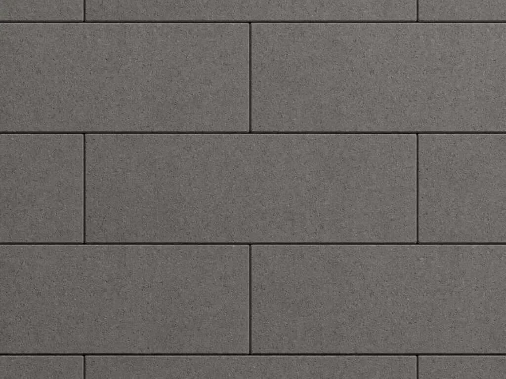 Тротуарная плитка Прямоугольник 600×200 мм, Черный, стандарт на белом, фото 4