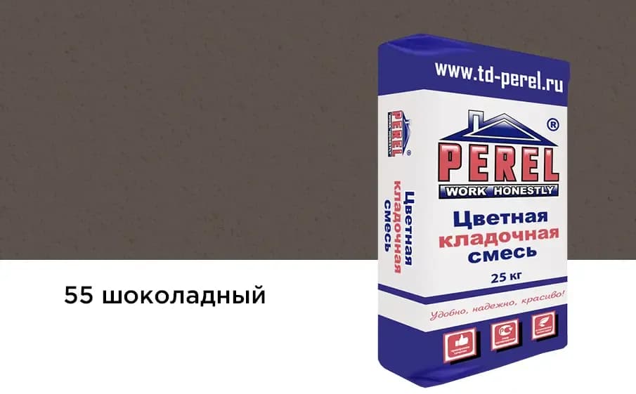 Смесь Perel SL, шоколадная, кладочная, 25 кг, фото 3