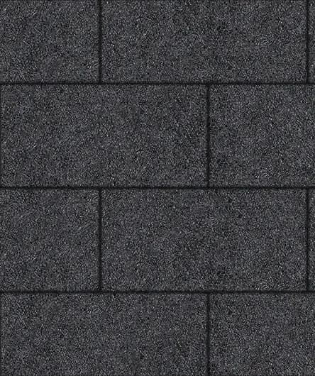 Тротуарная плитка Прямоугольник 600×300 мм, Черный, гранит на белом, фото 3