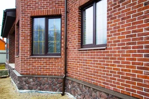 Искусственный камень Линц Брик 369-40, красный, фото 2