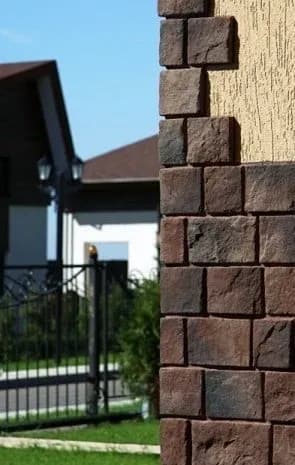 Искусственный камень Шинон 412-40, коричневый, фото 3
