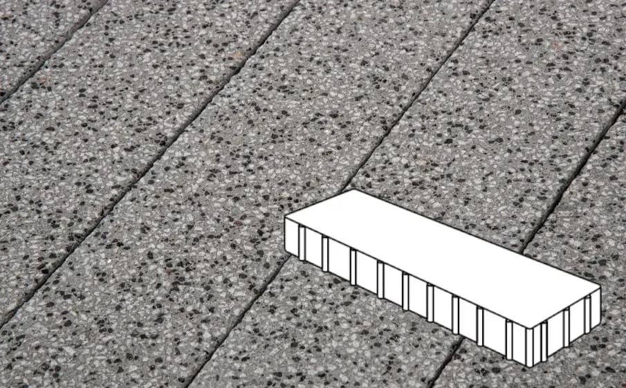 Тротуарная плитка Плита 500×125×100 мм, Гранит Сити Finerro, фото 2
