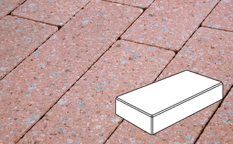 Тротуарная плитка Картано 300×150×100 мм, Гранит Сити Finerro, фото 3