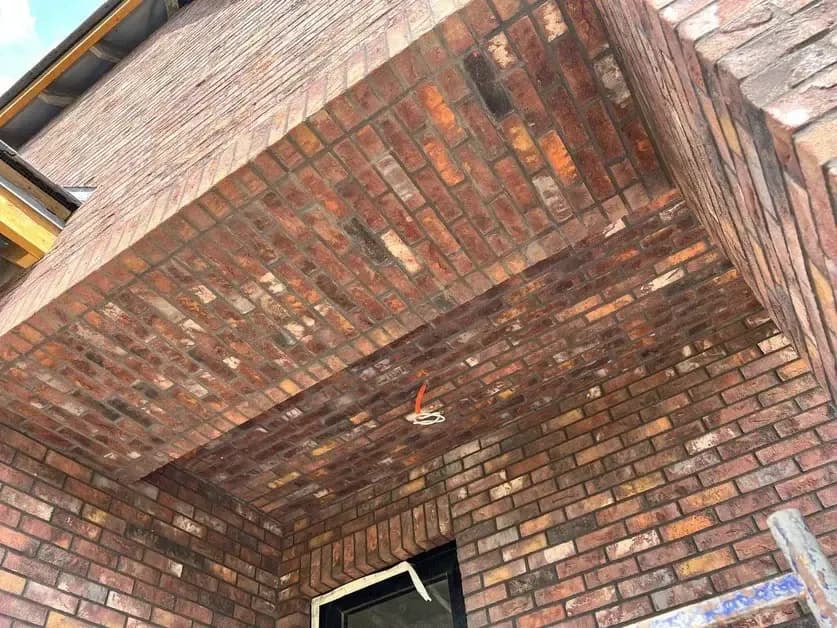 Кирпич ручной формовки Loft, бордовый, 290×100×50 мм, фото 2