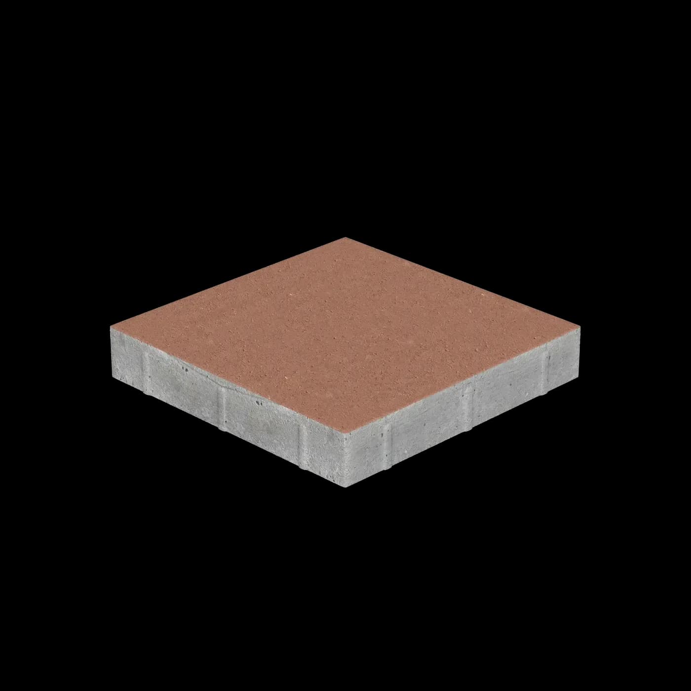 Тротуарная плитка Квадрат (крупноформат) 500×500×120 мм, Профи Белый цемент