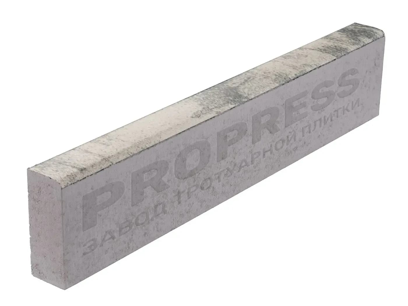 Бордюр садовый 1000×200×60 мм, №3 «Серо-белый», фото 2