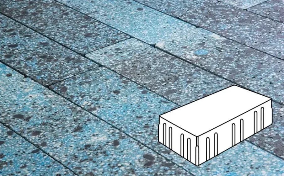 Тротуарная плитка Скада без фаски 225×150×100 мм, Гранит Сити Fino, фото 2