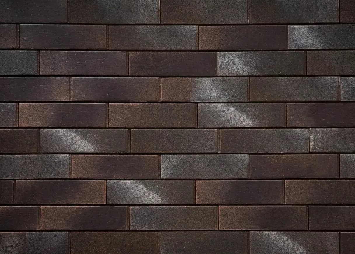 Клинкерная плитка для навесного фасада, Asteroides white и Onyx 50/50 (сортировка 12), 295×85×20 мм