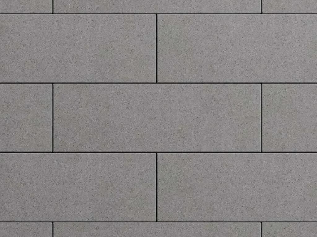 Тротуарная плитка Прямоугольник 600×200 мм, Серый, стандарт на белом, фото 4