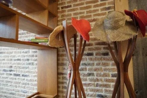 Искусственный камень Брюгге Брик 319-40, бежевый, фото 5