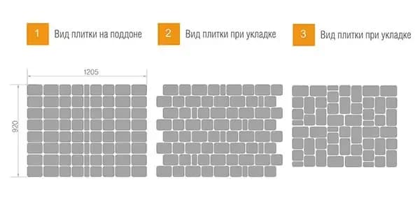 Тротуарная плитка Классико, Грифельный, 60 мм, фото 4
