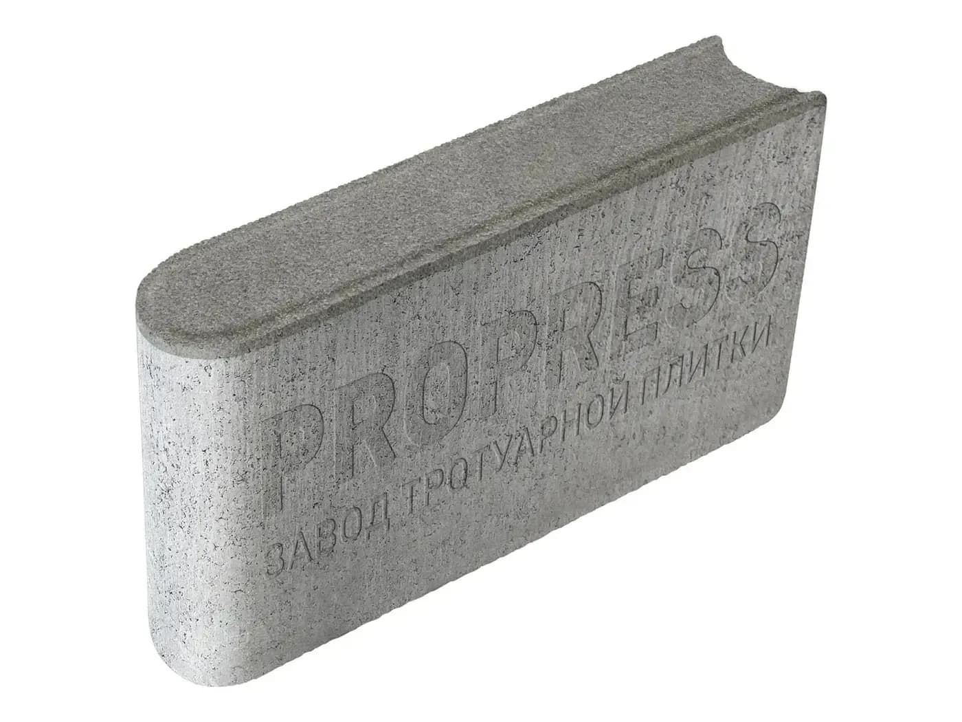 Бордюр шарнирный 500×200×80 мм, Серый