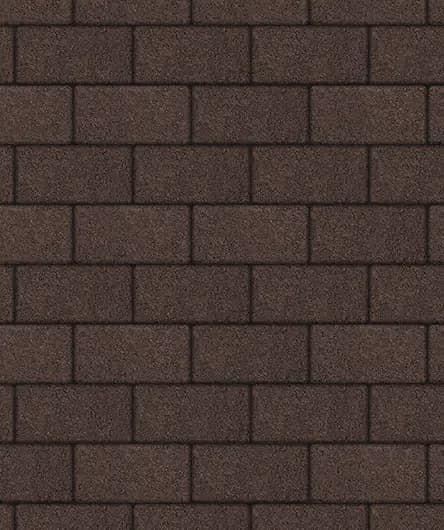 Тротуарная плитка Прямоугольник 240×120 мм, Коричневый, стандарт на белом, фото 2