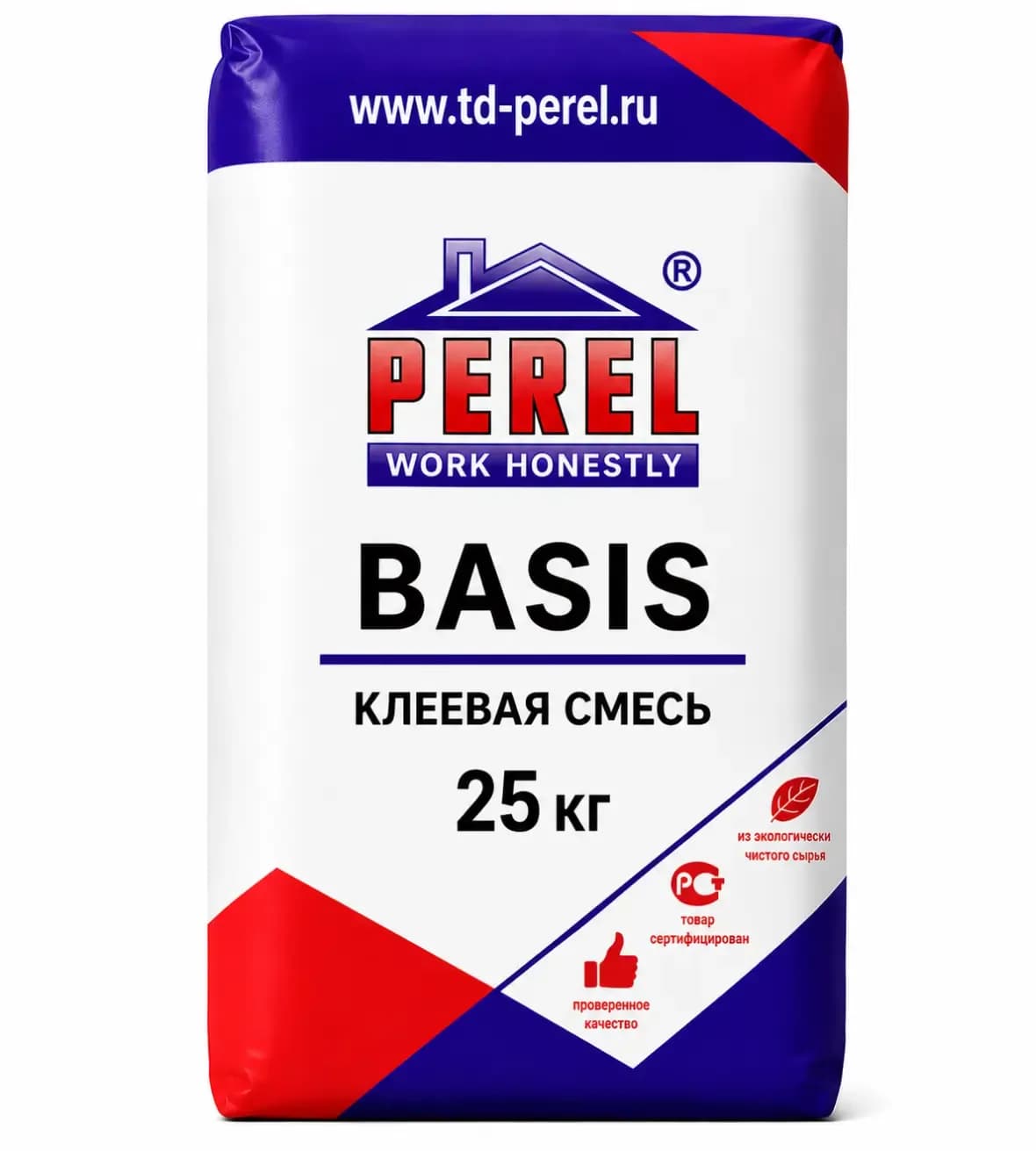 Смесь Perel BASIS C0, клеевая, 25 кг