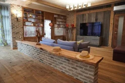 Искусственный камень Брюгге Брик 319-40, бежевый, фото 10