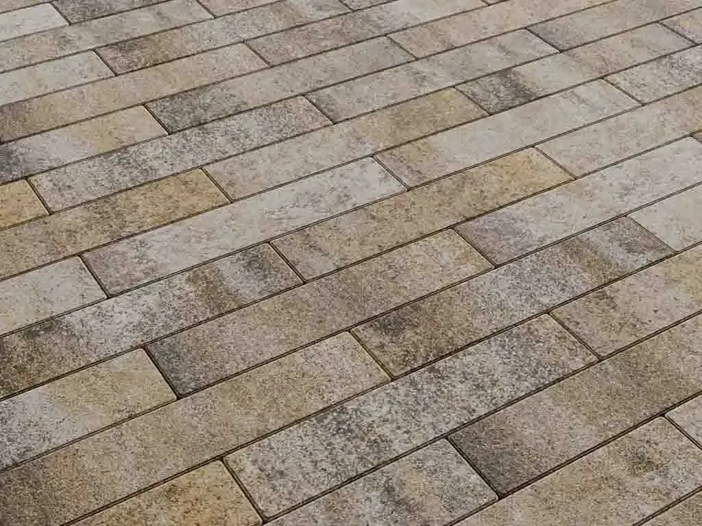 Тротуарная плитка Прямоугольник 360×80 мм, Искусственный камень Базальт, фото 5