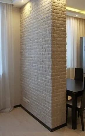 Искусственный камень Алтен Брик 310-10, бежевый, фото 7