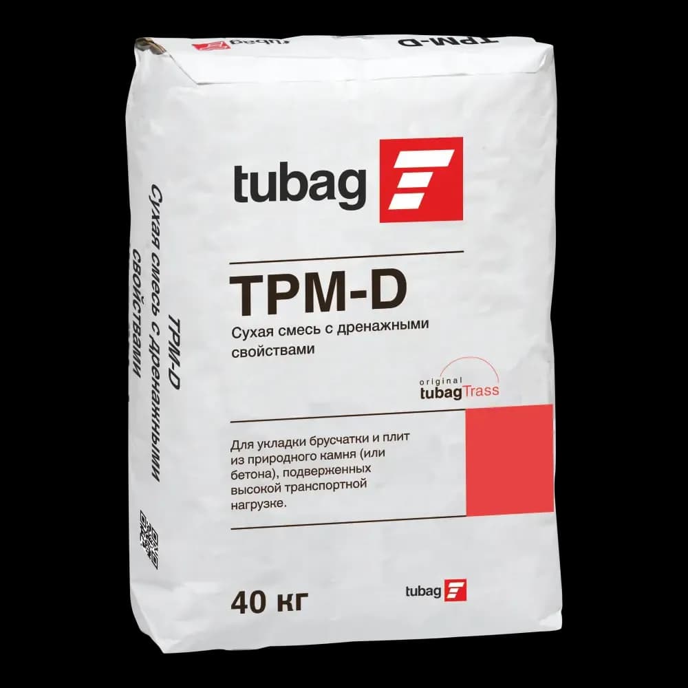 Сухая смесь с дренажными свойствами tubag TPM-D4