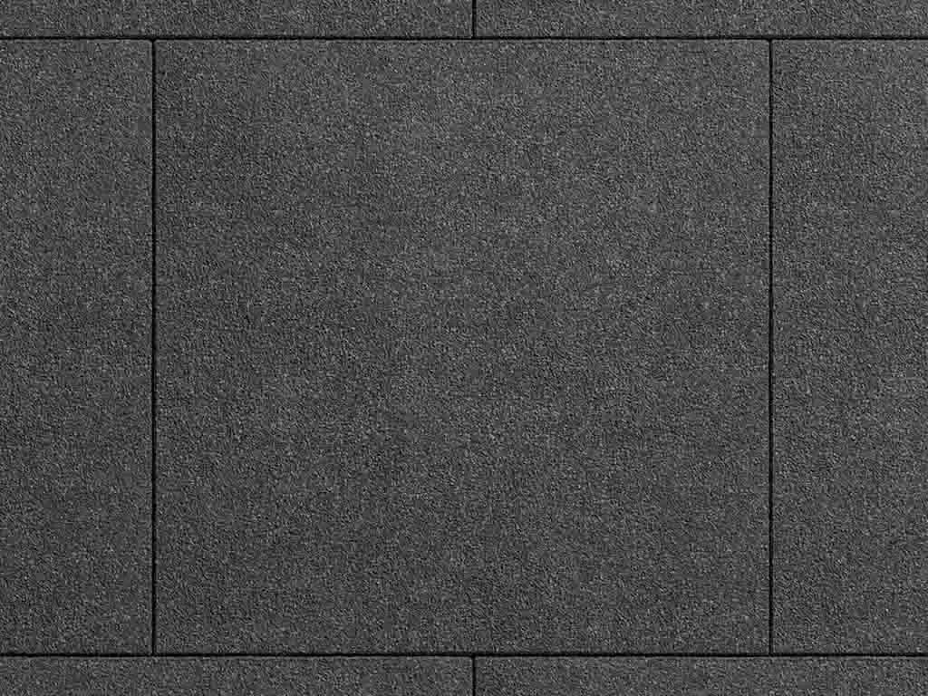 Тротуарная плитка Квадрат 600×600 мм, Черный, гранит на белом, фото 5