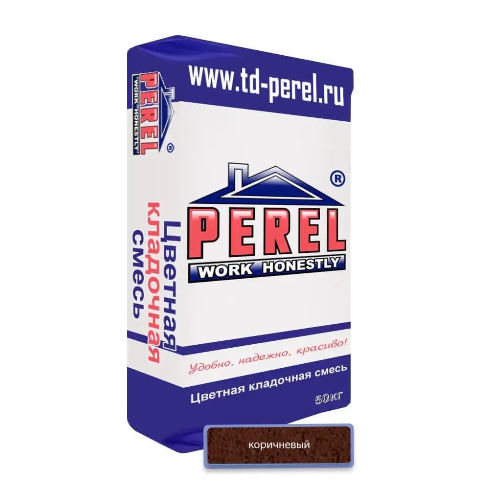 Смесь Perel VL, коричневая, кладочная, 50 кг