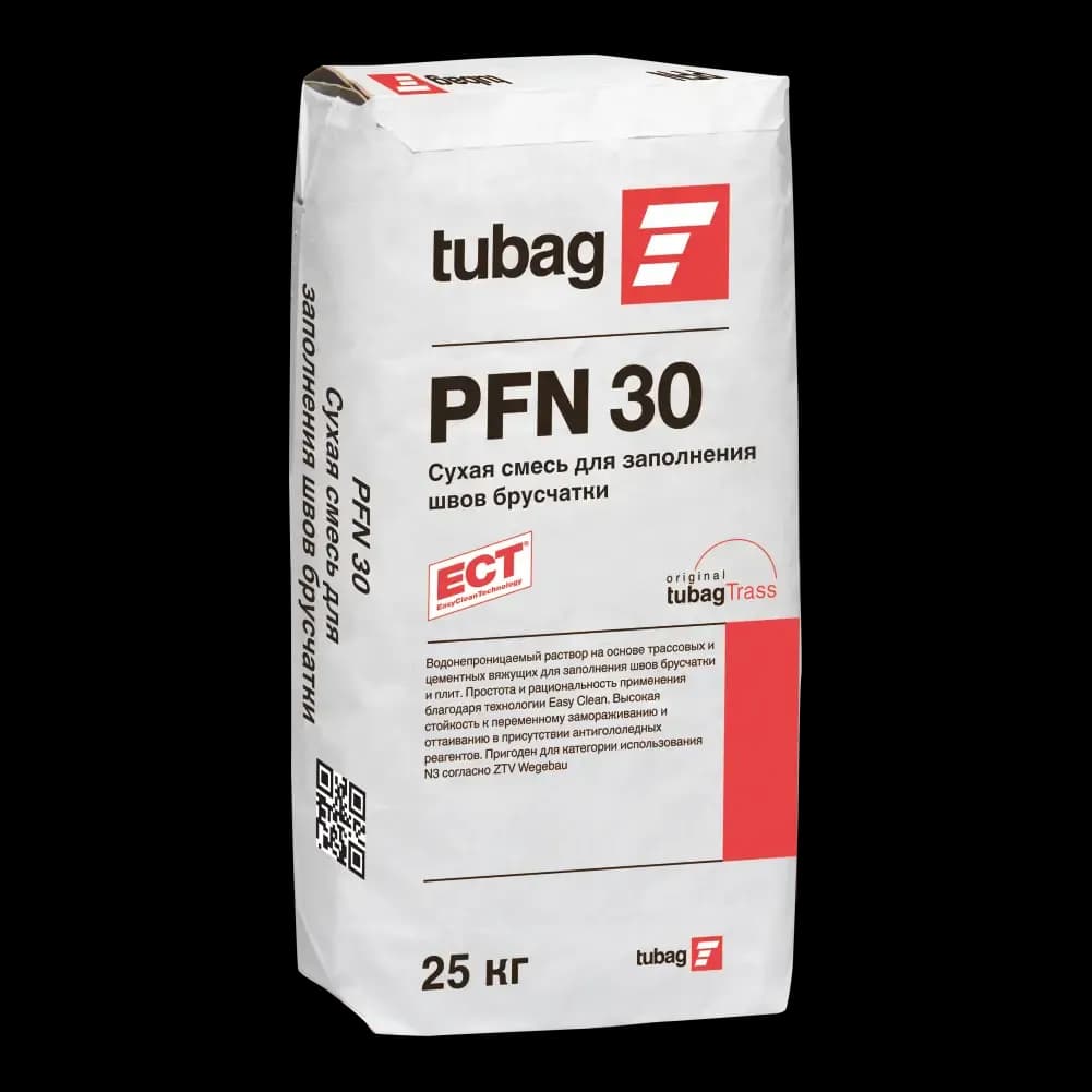 Сухая смесь для заполнения швов брусчатки tubag PFN30