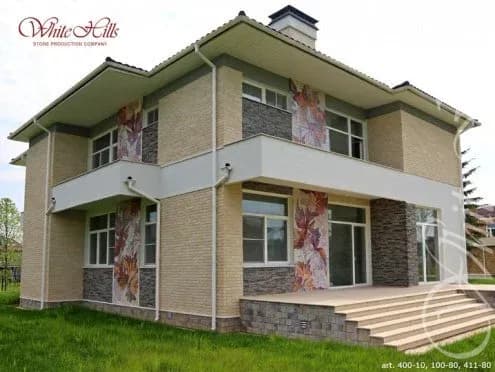 Искусственный камень Толедо 400-10, бежевый, фото 10