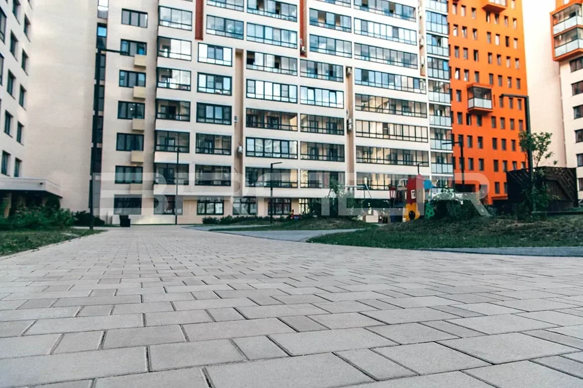 Тротуарная плитка Старый город Ландхаус, Серый, 60 мм, фото 4