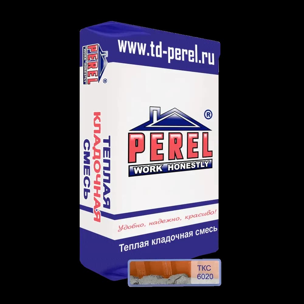 Смесь Perel TKS 6020, тёплая, кладочная, 20 кг, фото 2