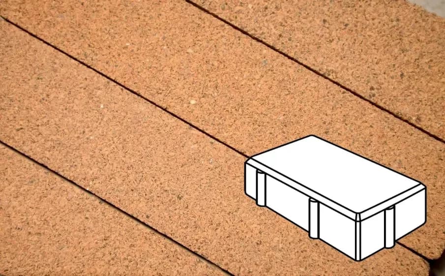 Тротуарная плитка Брусчатка 240×120×70 мм, Премиум Silver, фото 2