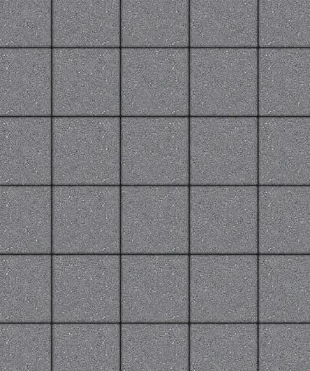 Тротуарная плитка Квадрат 200×200 мм, Серый, гранит на белом, фото 5
