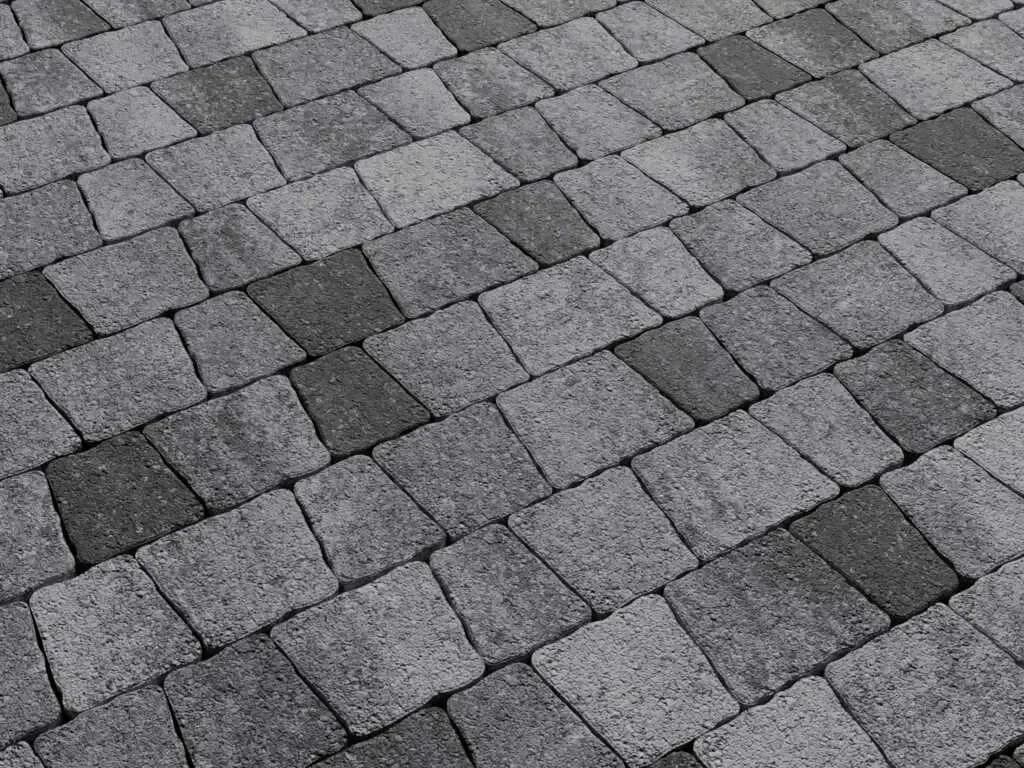 Тротуарная плитка Антик Листопад Гранит Антрацит, фото 7