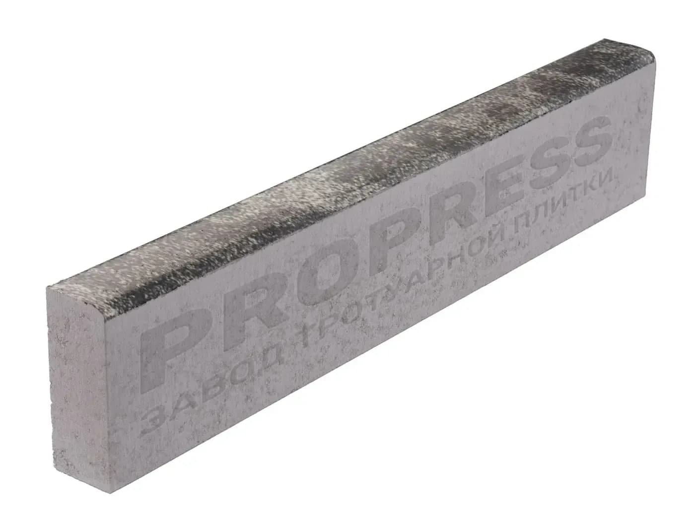 Бордюр садовый 1000×200×60 мм, №17 «Чёрная ночь», фото 2