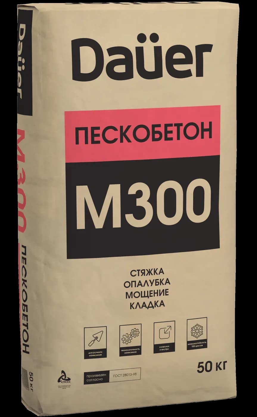 Пескобетон Dauer М-300