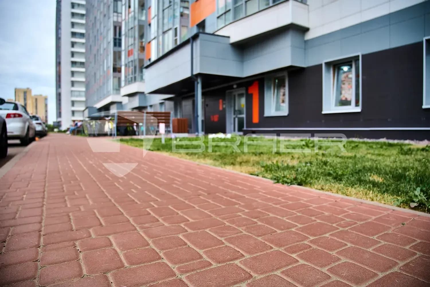 Тротуарная плитка Классико, Винный, 60 мм, фото 5